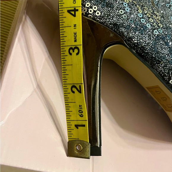 🔥NWT - Pink Paradox London “Alexis” Pewter/Embellished Pumps - Size 8.5 - Picture 6 of 13